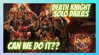 Lineage 2 Core Death Knight Solo Dailies
