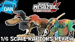 Beasts of Mesozoic Raptor Series 1/6 Scale Raptors Dinosaur Figures Video Review