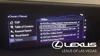 Feature Focus: Lexus LS 500 Video Tutorials Available with the Infotainment System