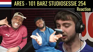 ARES | Studiosessie 254 | 101Barz Reaction #harveydon #raymanbeats