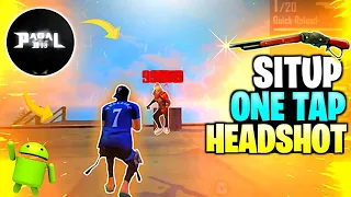 SITUP HEADSHOT TRICK FREE FIRE | CROUCH HEADSHOT TRICK|FF HEADSHOT TRICK|FREEFIRE| Toxico Gamer