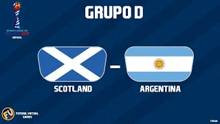 Copa Do Mundo Feminina 2019  Escócia x Argentina