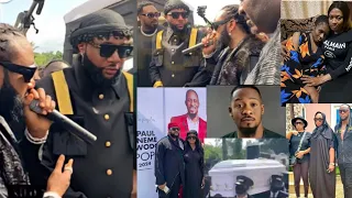 Tears💔😭shocking moment E-MONEY, Kcee  arrive Jnrpope Fùneràĺ Ceremony👀 Zubby Michael see what happed