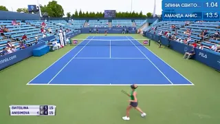 Элина СВИТОЛИНА вышла в четвертьфинал турнира в Цинциннати 🎾🇺🇦  #SvitolinaAnisimova