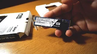 Western Digital WD Black 512 GB PCIe SSD review and unboxing