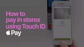 Apple Pay — How to pay with Touch ID on iPhone — Apple #Shorts