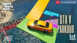 gta5 1.62km long only and 40% success rate hardest parkour in the week | GTA V Parkour