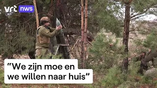 Uitgeputte Oekraïense soldaten vragen om aflossing