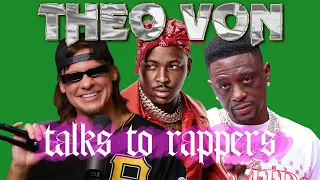 Theo Von being Theo Von with rappers
