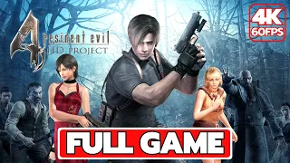 Resident Evil 4 HD Project Longplay FULL GAME Walkthrough (4K 60FPS) No Commentary