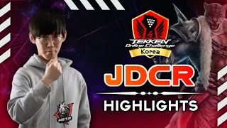 JDCR - Armor King | TOC Korea Master Event | Highlights | Tekken7 season 4