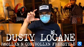 DUSTY L0CANE - R60LLXN N CONTROLLXN FREESTYLE (Official Video) | CROOKLYN REACTION