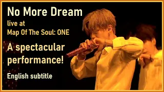 BTS - No More Dream from Map of the Soul ON:E concert 2020 (Day 1+2) [ENG SUB] [Full HD]