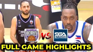 Strong Group PH vs Sports Club Beirut (Lebanon) Full Game Highlights | 33rd Dubai Tournament 2024