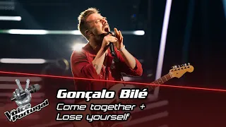 Gonçalo Bilé - "Come together" + "Lose yourself" | Live Show | The Voice Portugal