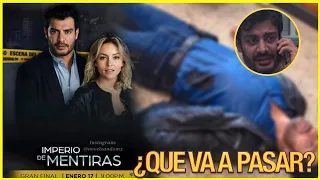 Andrés Palacios se desahoga sobre el capitulo final de Imperio de mentiras