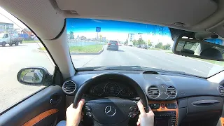 2002 Mercedes-Benz CLK320 POV TEST DRIVE
