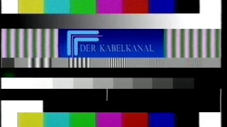 TV-DX Kabelkanal  Testcard 03.02.1992