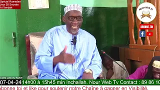 Tafsir du 07 04 24 Ramadan Jour 28 Imam Madou Koné Sourate At Tawbah à partir du verset 41