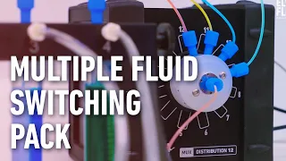 Multiple fluid switching pack - Quickly swap between fluids, gas or liquids!