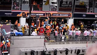 2022 Monaco Grand Prix - Lando Norris' Pitstop