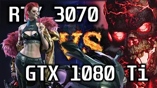 RTX 3070 vs GTX 1080 Ti - Test in 8 Games | QHD 2K 1440p