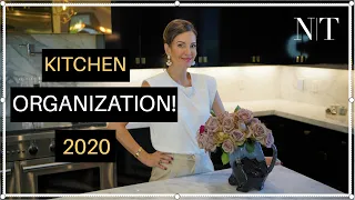 DREAM KITCHEN ORGANIZATION 2020! How to declutter and organize your entire kitchen!  NINA TAKESH