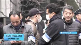 Anti-Nuclear Protesters March in Tokyo: Fifth anniversary of March 11 disaster