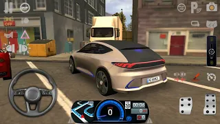 Mercedes Benz EQA Electric Car | Driving School Sim | Paris Level-7 | Android Gameplay