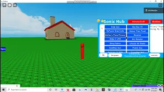 Roblox Serverside Script Showcase #4: Sonic Hub