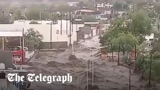 Storm Hilary slams California with floods and fierce winds