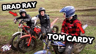 I had my best day on a Trials Bike with Bradley Ray and Tom Cardy!