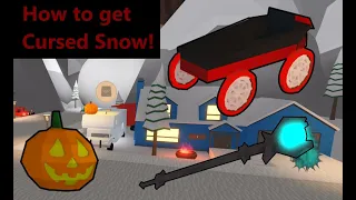 How to get Cursed Snow in Snow Shoveling Simulator! [Best Method] - Roblox