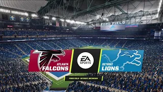 Falcons vs Lions Week 3 Simulation (Madden 24 Rosters)