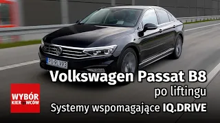 Volkswagen Passat po liftingu - Systemy wspomagające IQ.Drive