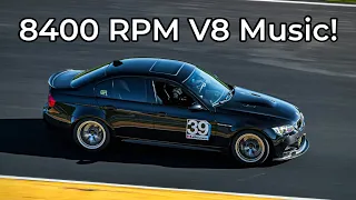 2008 BMW E90 M3 Track Review - S65 V8 At Full Tilt!