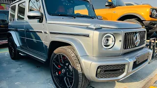 MERCEDES G63 AMG 4.0L 40 YEARS OF LEGEND AT PTR MODEL 2023 orange interior #mercedes #gwagon #ep