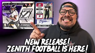 NEW RELEASE: 2023 PANINI ZENITH FOOTBALL HOBBY BOX! CONTENDERS OPTIC PREVIEW CARDS ARE HERE!!