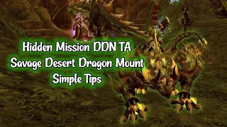GFlash Tips - Desert Dragon Nest Time Attack Hidden Mission Mount Reward !