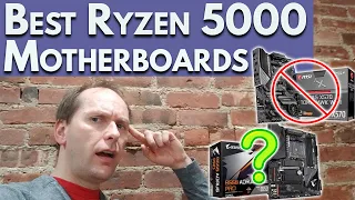 Ryzen 5000 Motherboards - B450, B550, & X570 Compared