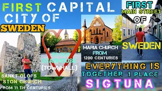 OLD CAPITAL CITY OF SWEDEN | FIRST MAIN STREET OF SWEDEN | 11 &12 TH CENTURIES CHURCH | SIGTUNA |#22