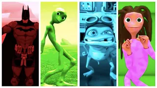 COLOR DANCE CHALLENGE DAME TU COSITA VS CRAZY FROG VS EL TAIGER ME KEMASTE VS ALIEN GREEN