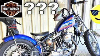 WILL IT MAKE IT? 1976 HARLEY Davidson IRONHEAD Sportster CHOPPER BOBBER AMF 1000cc