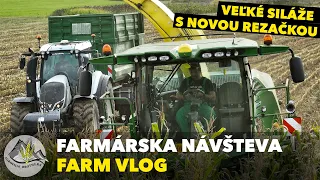 VEĽKÉ SILÁŽE S NOVOU REZAČKOU [ John Deere 8600i & Kemper 375+ ] Farmárska Návšteva#48