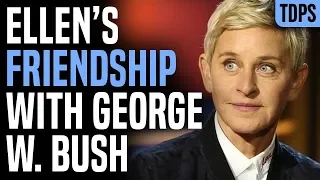 Ellen Begs Fans to Accept Friendship with George W Bush