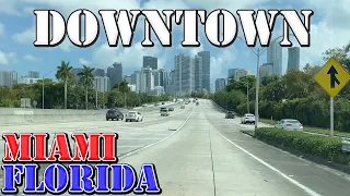Miami - Florida - 4K Downtown Drive