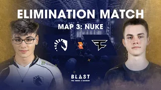 BLAST Global Final Bahrain - Elimination Match -  Team Liquid vs. Faze Clan Map 3 (Nuke)