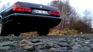 BMW 740il e32 sound