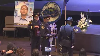 Life of slain Alameda County sheriff's recruit honored at memorial service