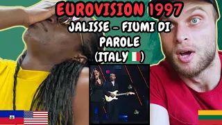 REACTION TO Jalisse - Fiumi Di Parole (Italy 🇮🇹 Eurovision 1997) | FIRST TIME LISTENING TO JALISSE